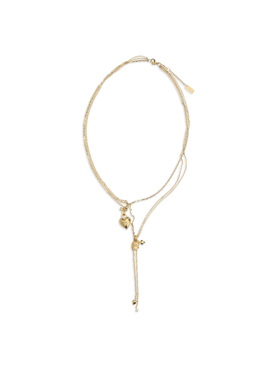 Chloé Brass necklace in gold