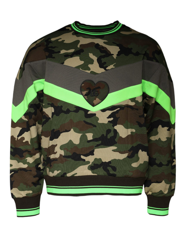 Dolce & Gabbana 91% Cotton sweatshirt in multicolor
