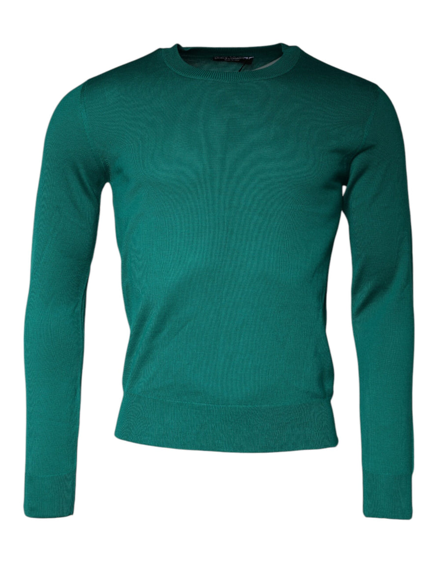 Dolce & Gabbana 100% Virgin Wool sweater in green