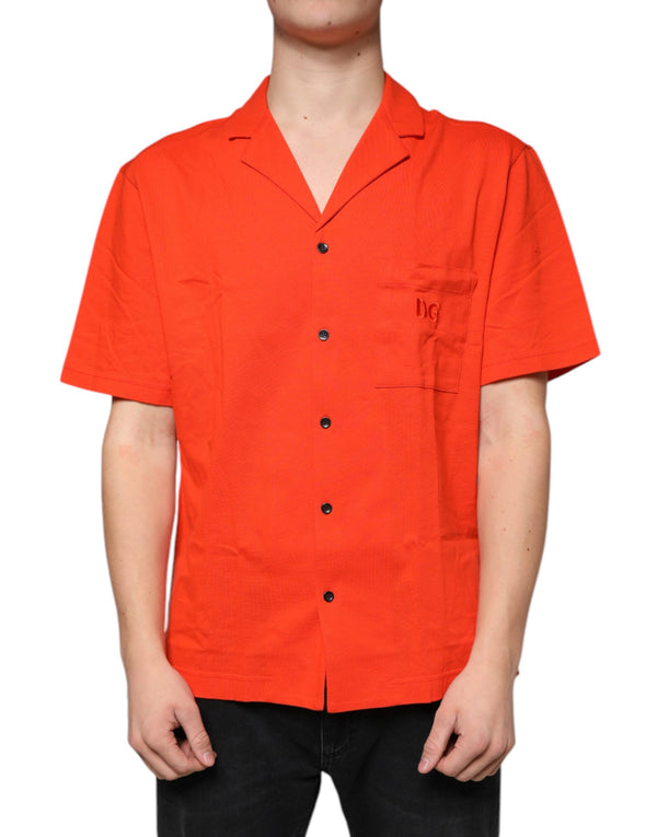 Dolce & Gabbana 100% Cotton shirt in orange