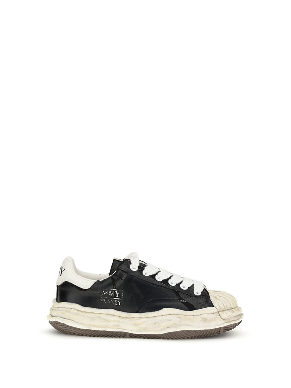 Maison Mihara Yasuhiro Upper: 100% Fabric; Sole: 100% Rubber sneakers in black