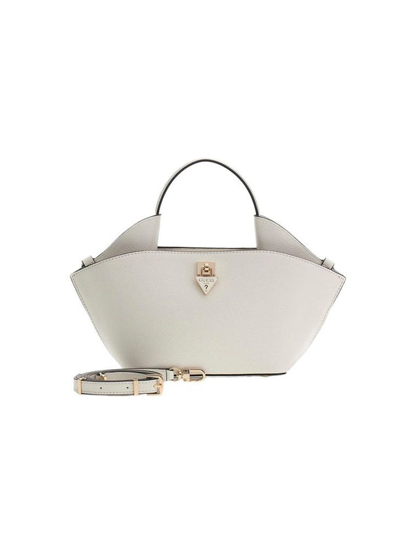 Guess 100% Polyurethane tote bag in white