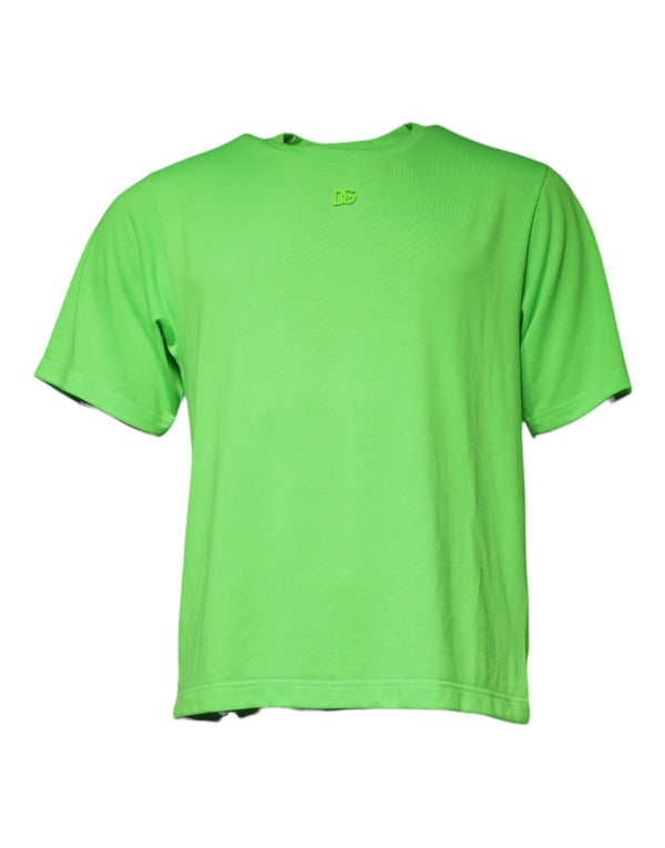 Dolce & Gabbana 100% Polyester t-shirt in green