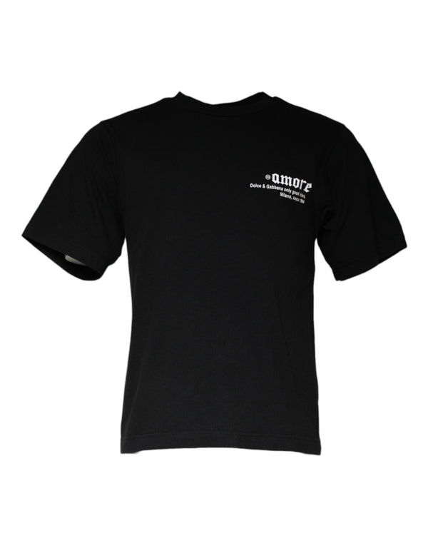 Dolce & Gabbana 100% Cotton t-shirt in black