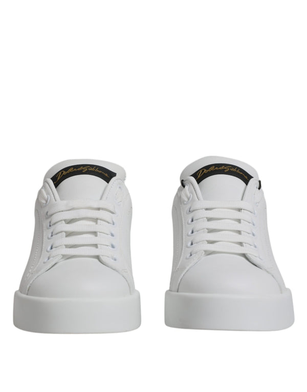 Dolce & Gabbana 100% Calf Leather sneakers in white