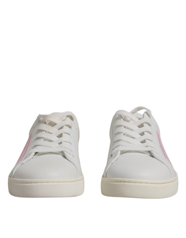 Dolce & Gabbana 100% Calf Leather sneaker in white