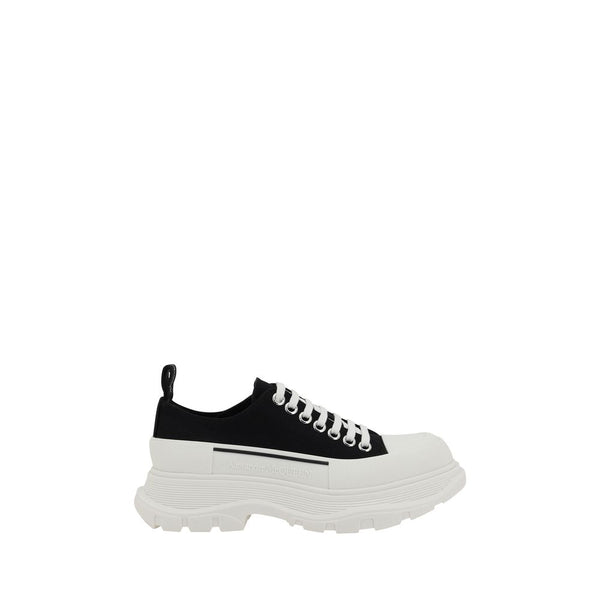 Alexander McQueen 100% Cotton sneaker in black