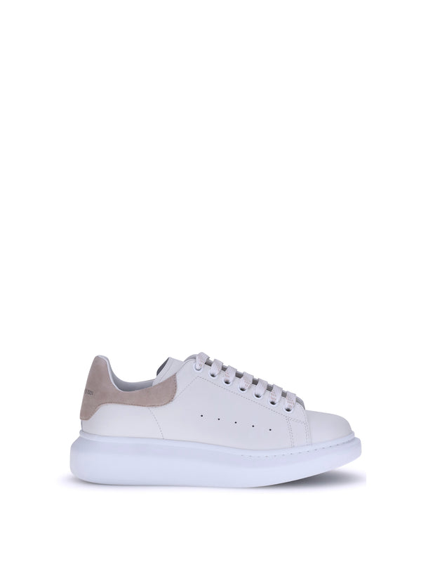 Alexander McQueen Upper: 100% calf leather; Sole: 100% rubber sneaker in white