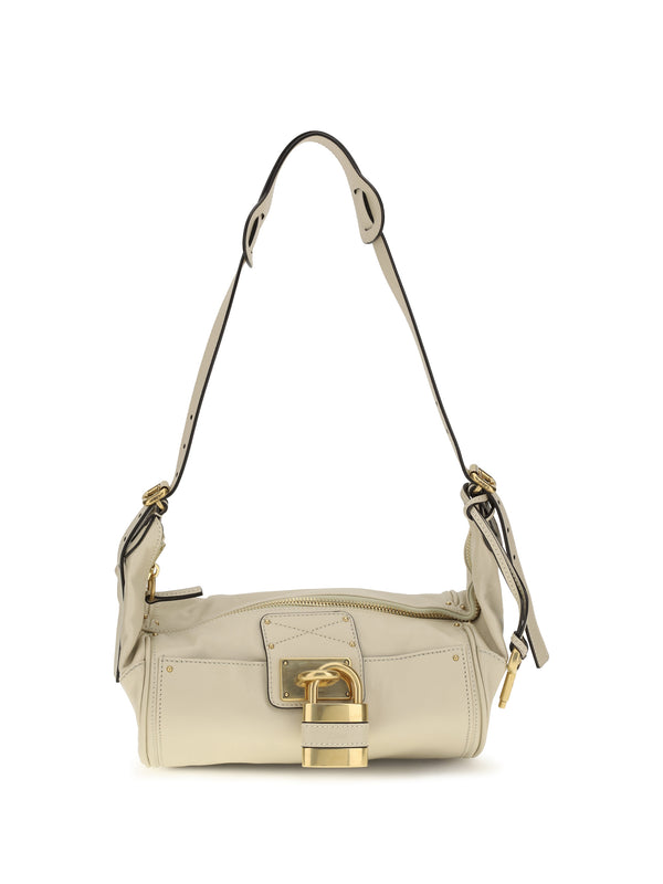 Chloé 100% Calf Leather (Bos Taurus) shoulder bag in beige