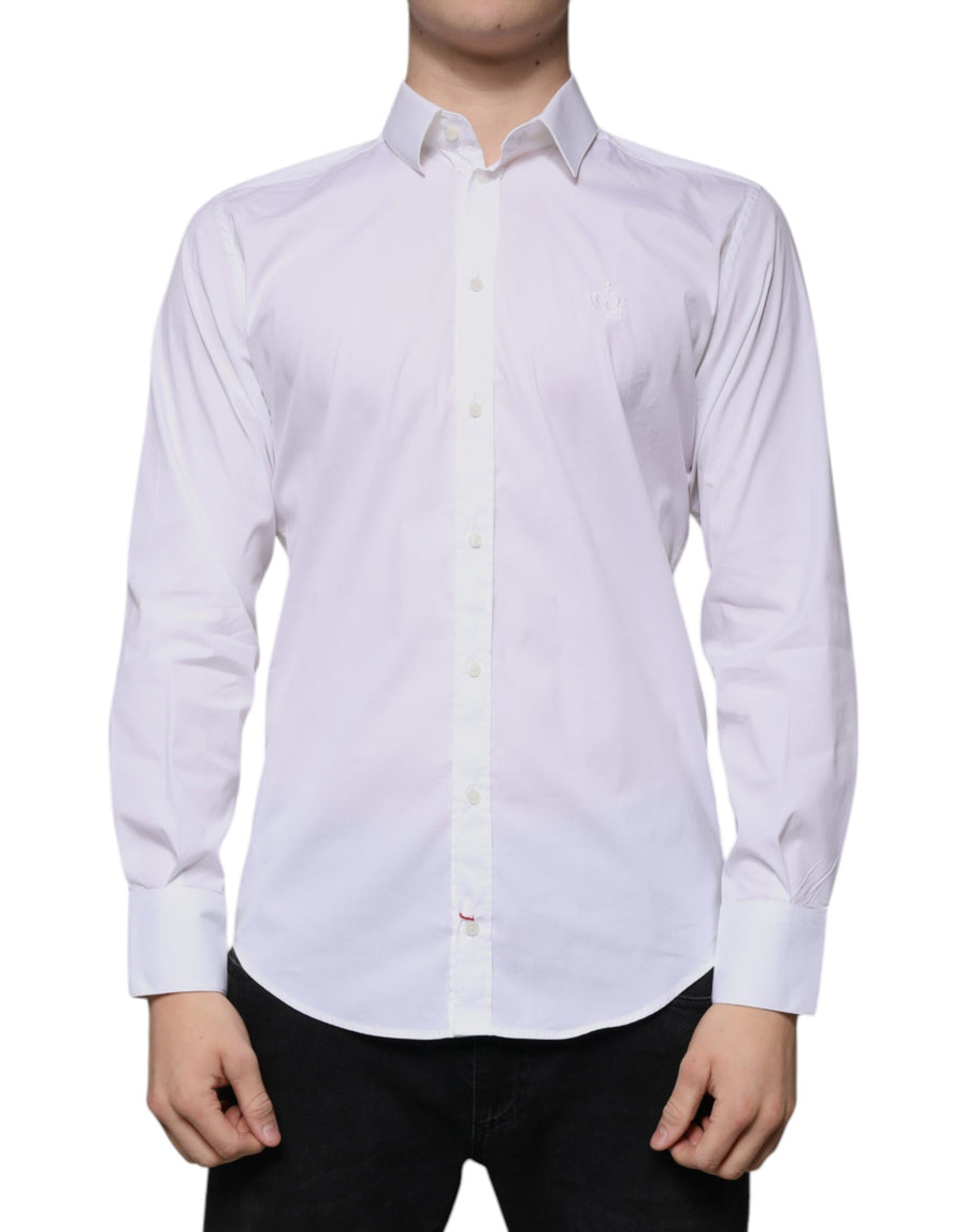 Dolce & Gabbana 69% Cotton 25% Nylon 6% Elastane shirt in white