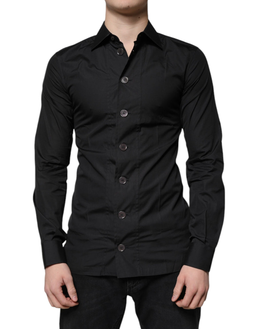 Dolce & Gabbana 100% Cotton shirt in black