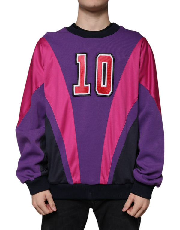 Dolce & Gabbana 77% Cotton sweatshirt in purple