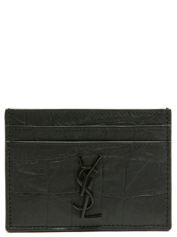 حقيبة Saint Laurent بطاقة — أسود