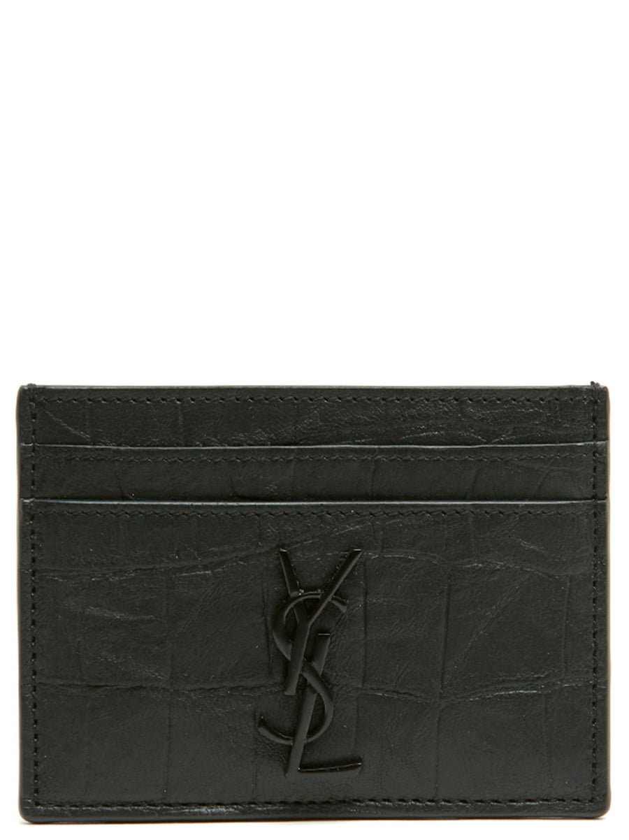 Saint Laurent Card Case — Black