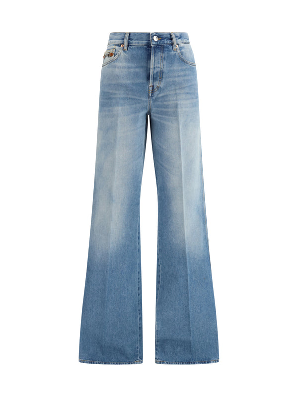Gucci 100% Cotton jeans in blue