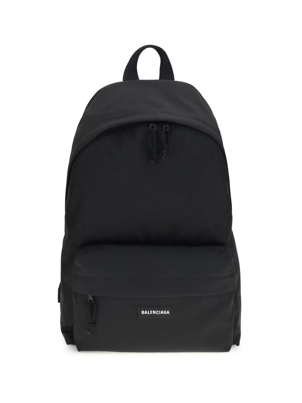 Balenciaga 95% Polyamide backpack in black