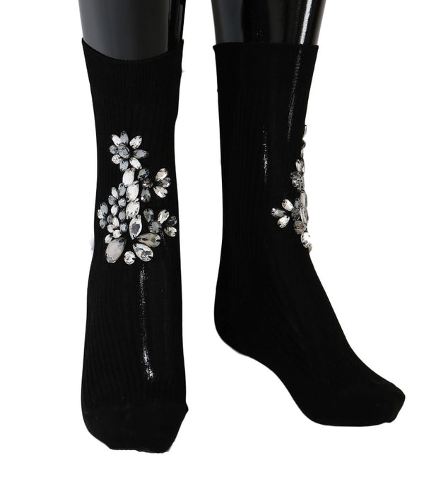 Dolce & Gabbana 38% Cotton socks in black
