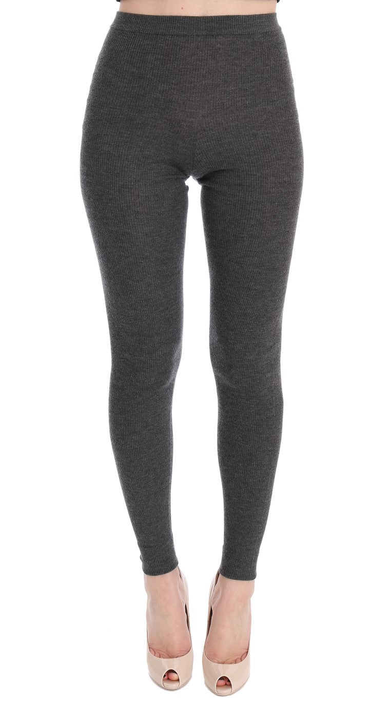 Dolce & Gabbana 100% Cashmere leggings in gray