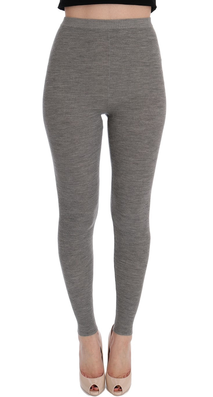 Dolce & Gabbana 100% Cashmere leggings in gray