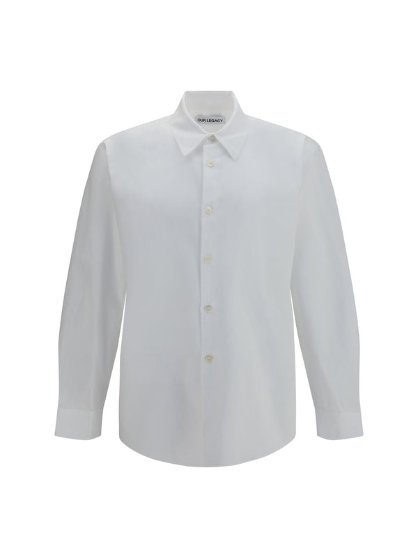 Our Legacy 58% Lyocell; 42% Cotton shirt in white