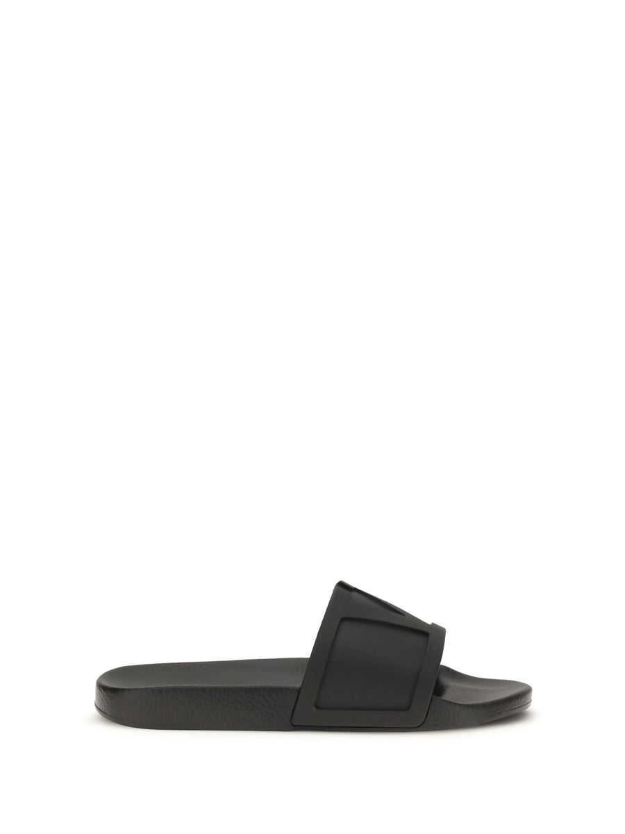 Slider Sandals Coolside Rubber Black