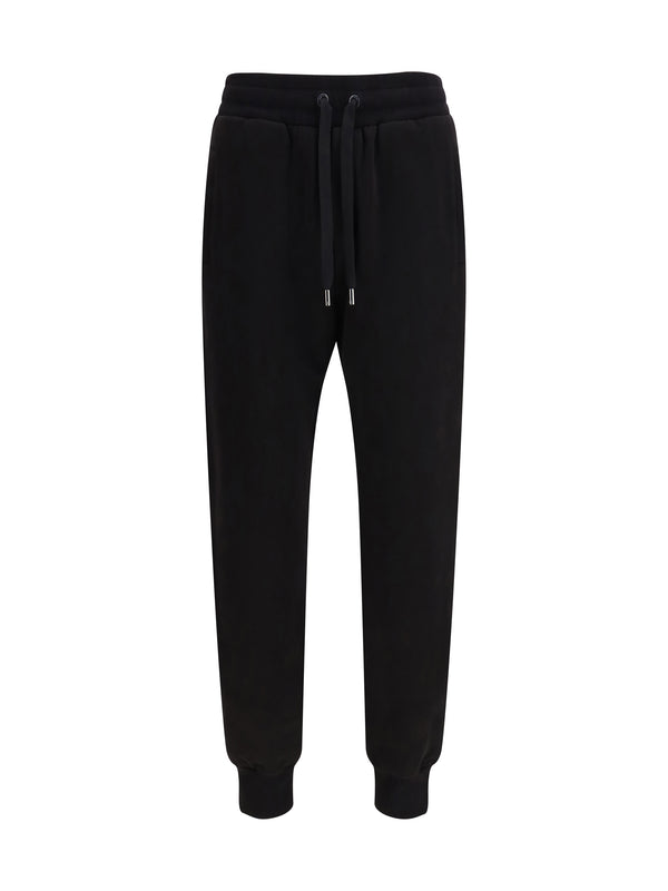 Dolce & Gabbana 100% Cotton joggers in black