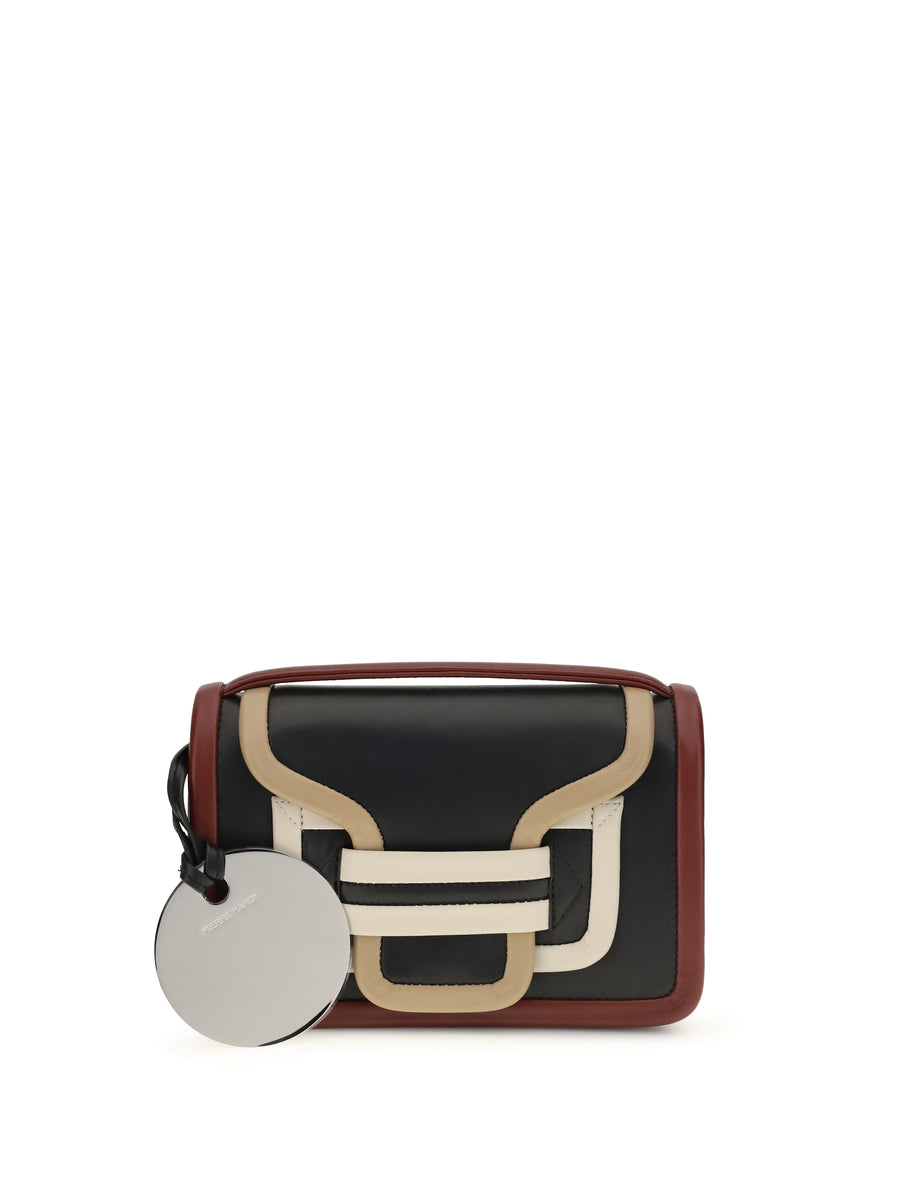 Alpha Shoulder Bag Black-multico Leather