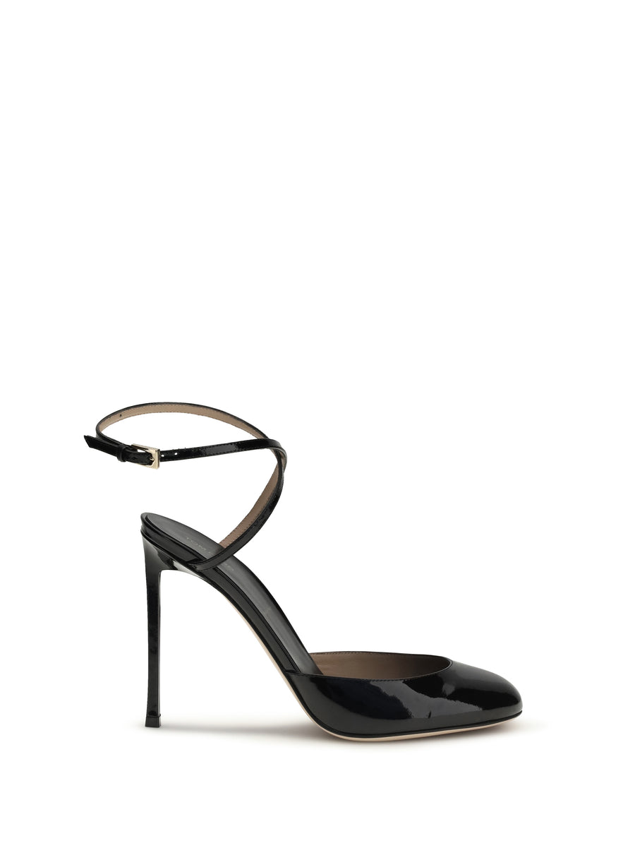 Selen Pumps Black Calf Leather Bos Taurus