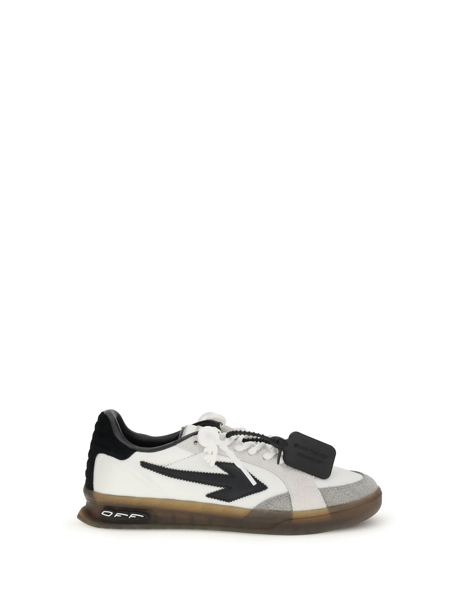 Off-White Upper: 100% calf leather; Sole: 100% rubber sneakers in white