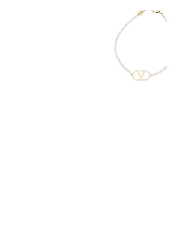 Bracelet Vlogo Signature Gold-Tone Metal Bracelets