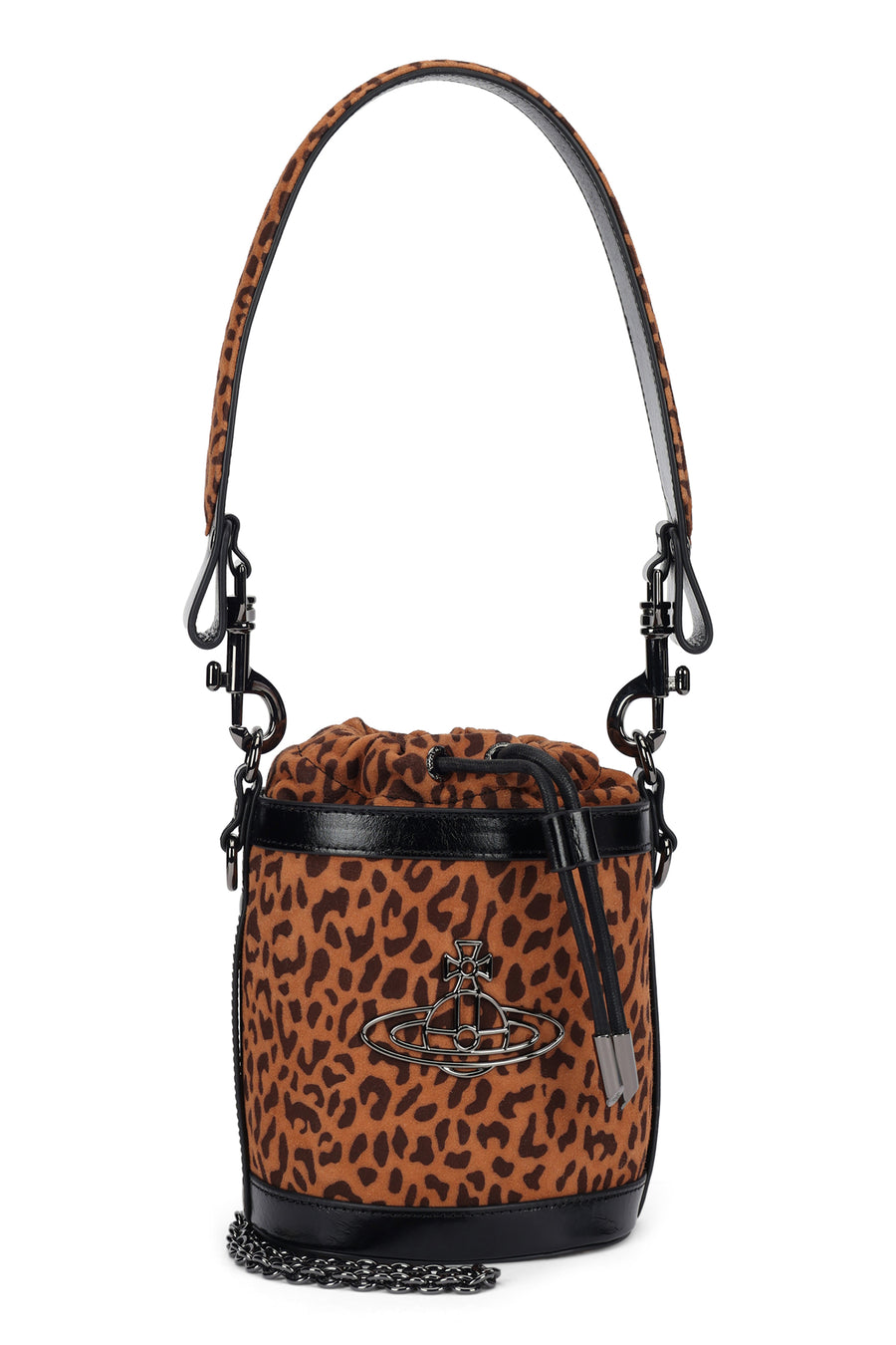 Bucket Bag Daisy Brown Sheep Fur