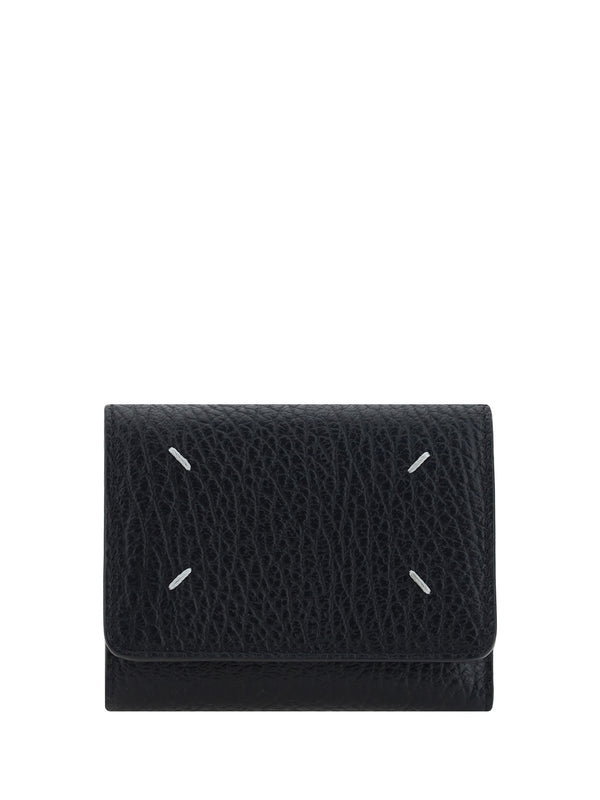 Maison Margiela 100% Calf Leather (Bos Taurus) wallet in black