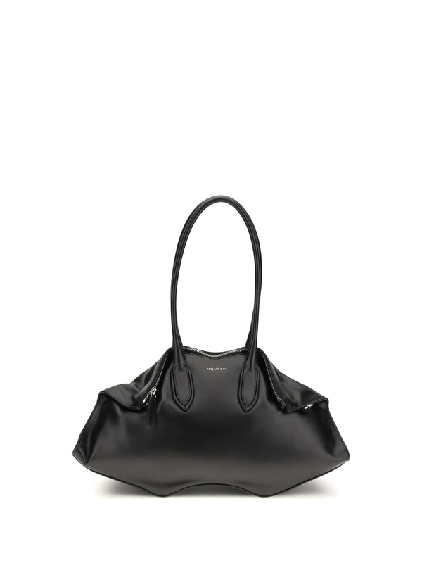 Alexander McQueen 100% calf leather (Bos taurus) shoulder bag in black