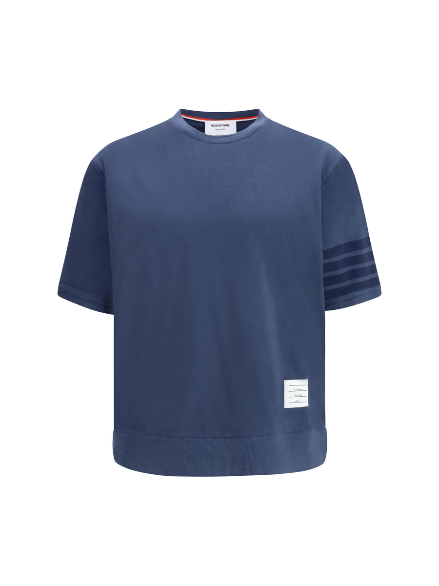 Thom Browne 100% Cotton t-shirt in navy