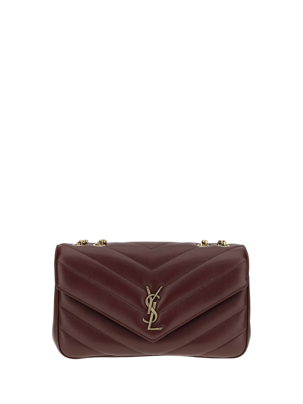 Saint Laurent 100% Lamb Ovis Aries shoulder bag in brown