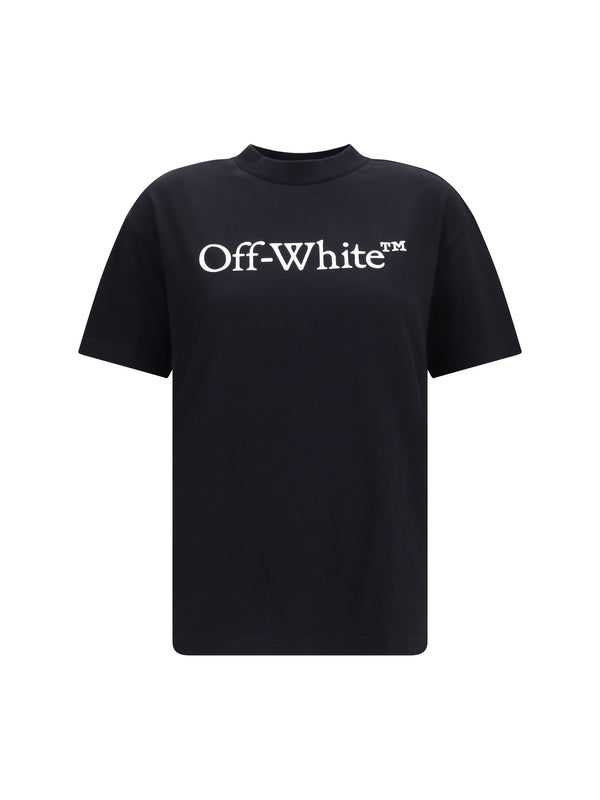 Off-White 100% COTTON t-shirt in black