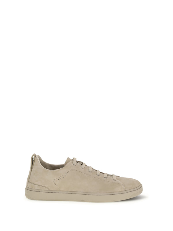Sneakers Rochdale Suede Grey Rubber Sole Trainers