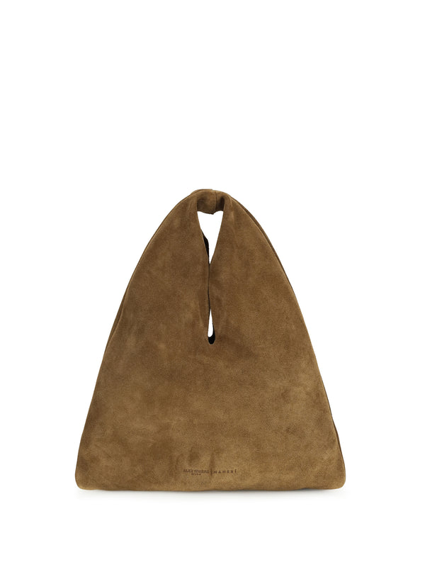 Manebi 100% calf leather (Bos Taurus) shoulder bag in tan