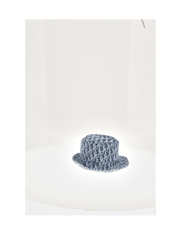 Fisherman Hat Oblique Blue