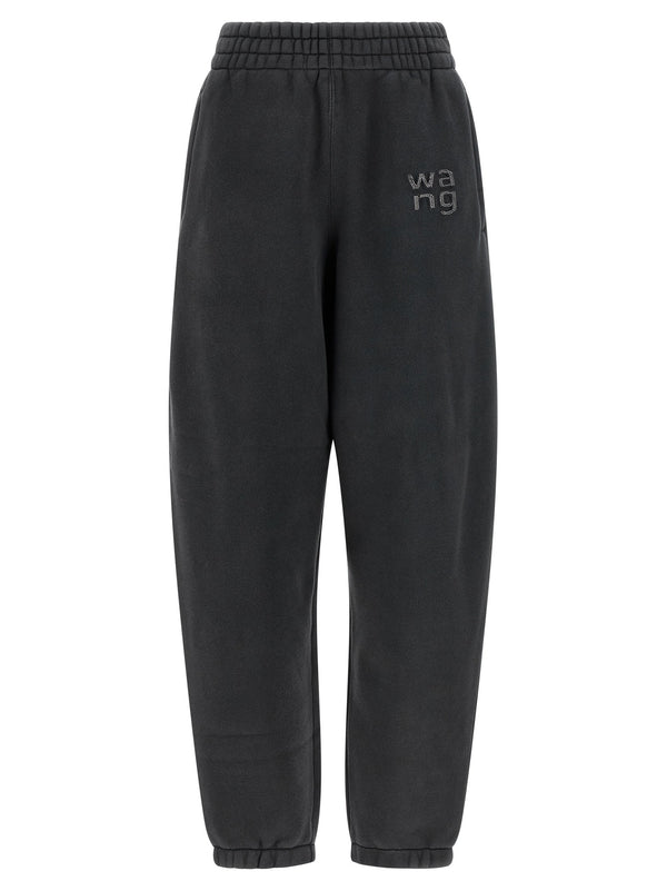 T By Alexander Wang Hotfix Logo Joggers