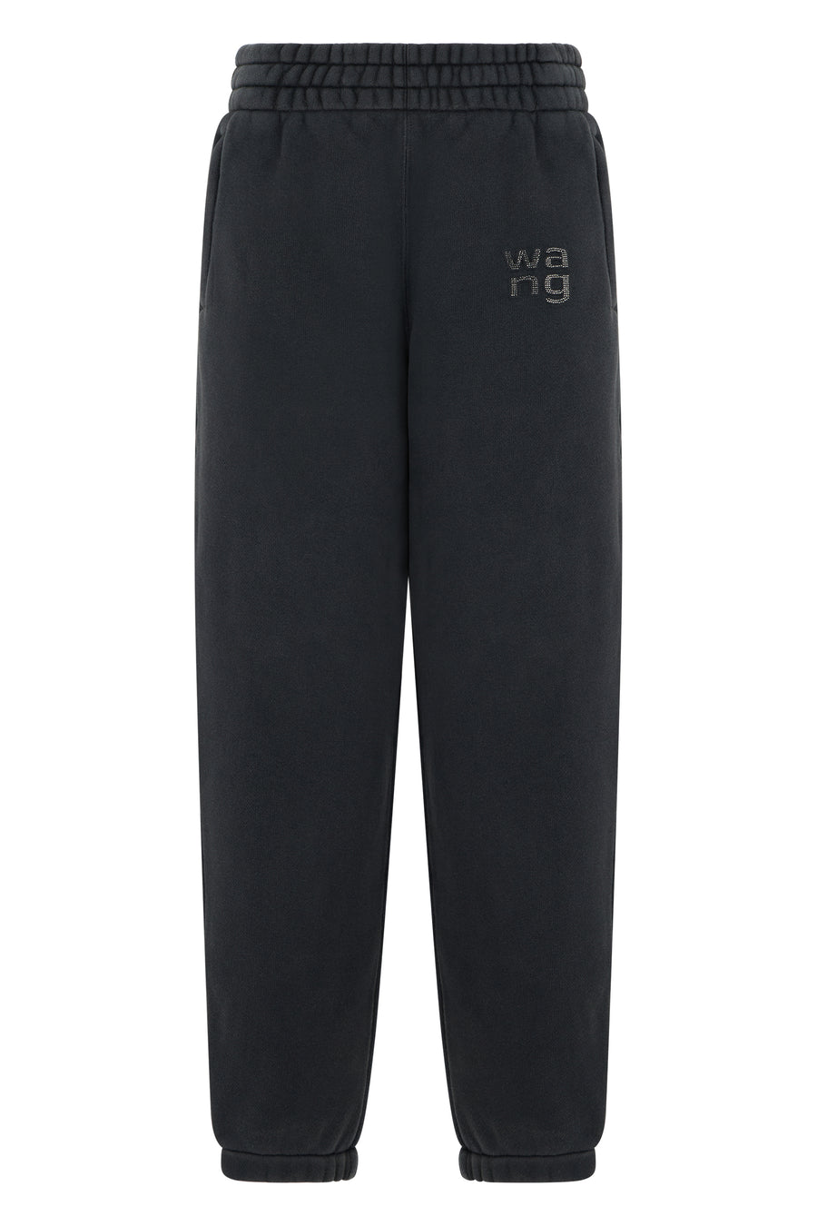 Track Pants Black Cotton