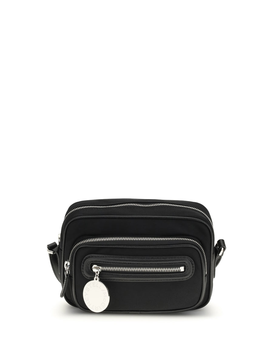 Stella McCartney 100% Polyamide shoulder bag in black