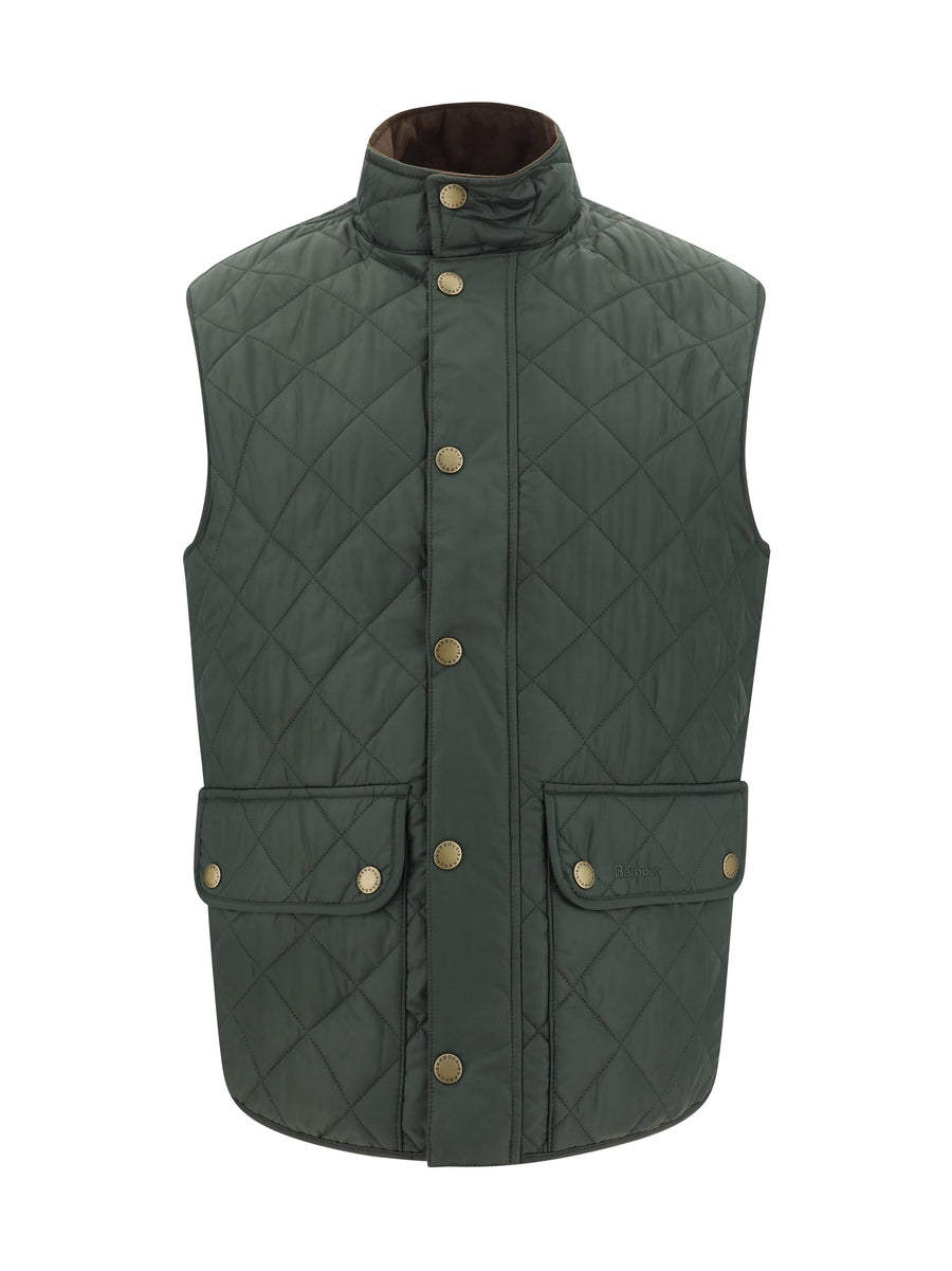 Padded Gilet Lowerdale Sage Polyamide & Down Jackets