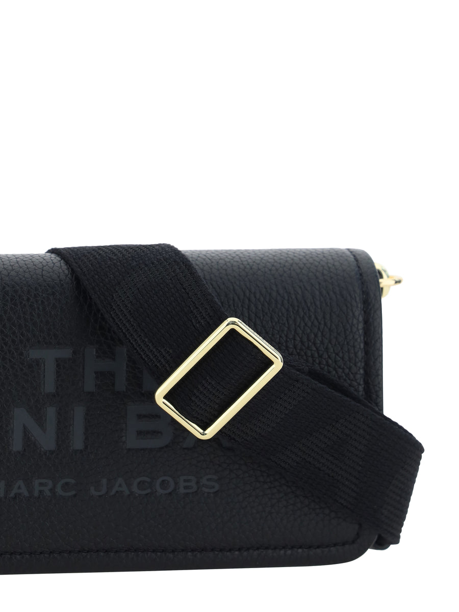 Mini Shoulder Bag Black Leather Calf