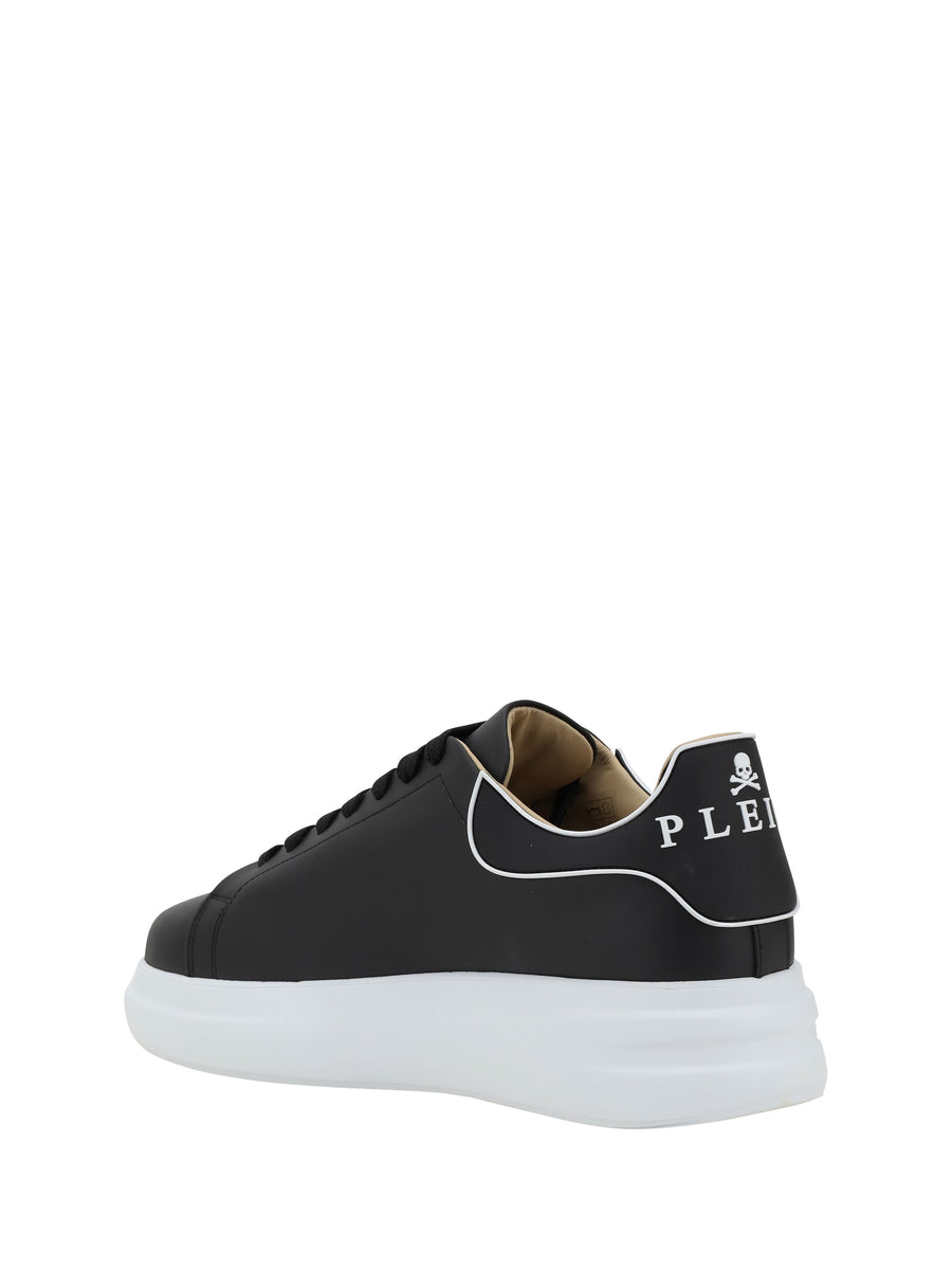 Sneakers Leather Black Trainers