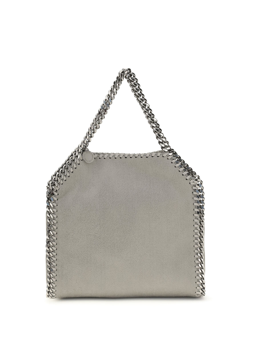 Tote Handbag Falabella Mini Light Grey Polyester Shoulder Bags