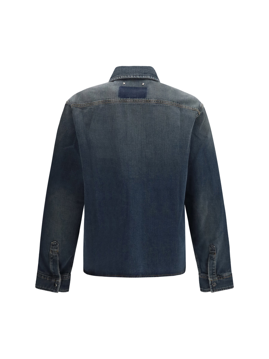Denim Shirt Journey Blue Cotton