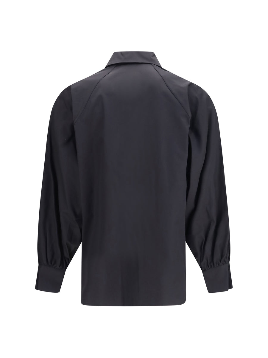 Shirt Mughetto Black Cotton