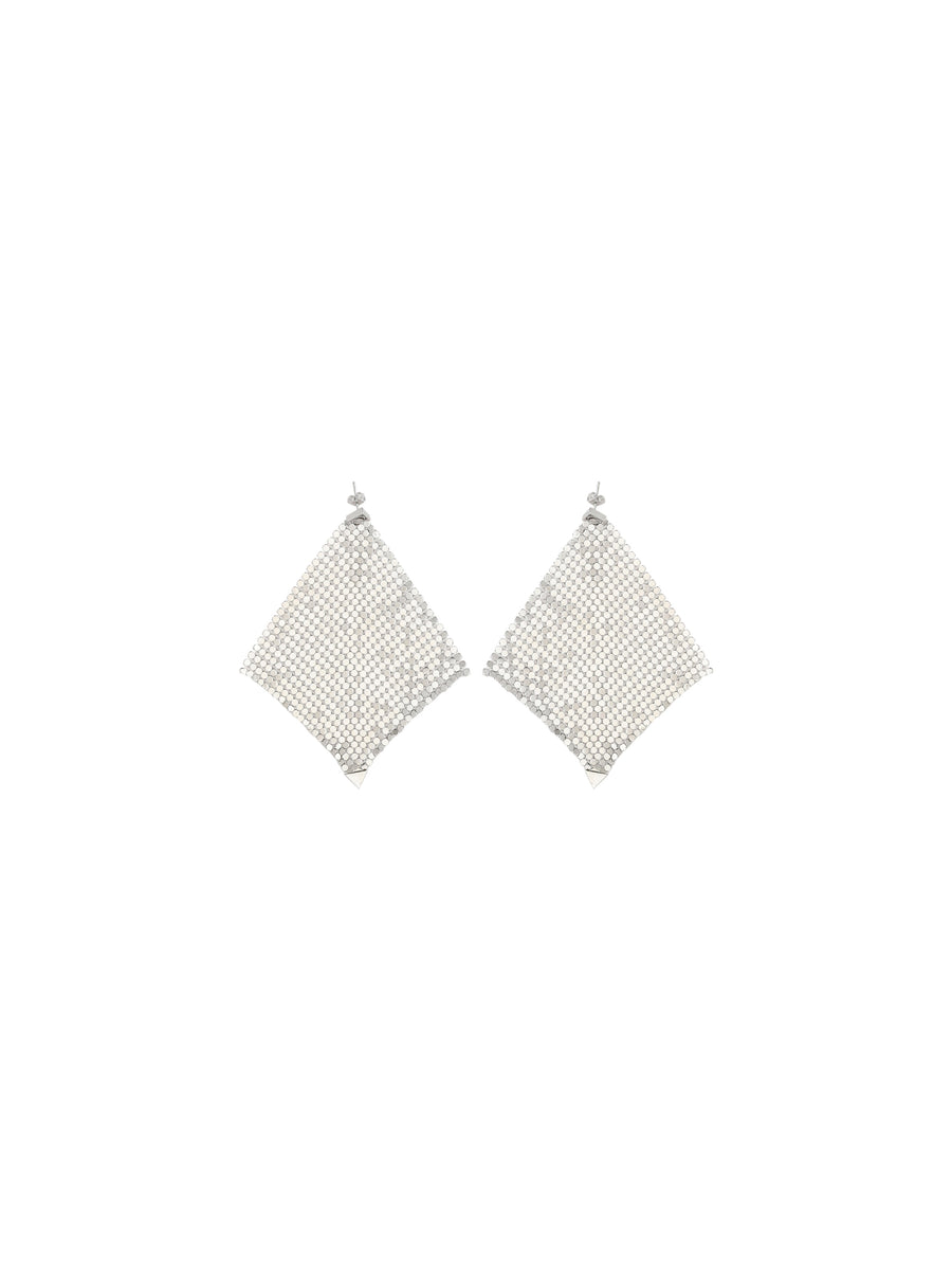 Rabanne 100% Brass earrings in silver