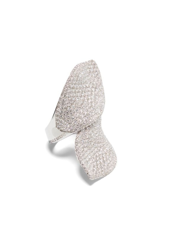 Pasquale Bruni 18Kt White Gold ring in white